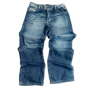 Y2K VTG Diesel Industry Denim Division Straight Leg Mens 36 Medium Wash Italy